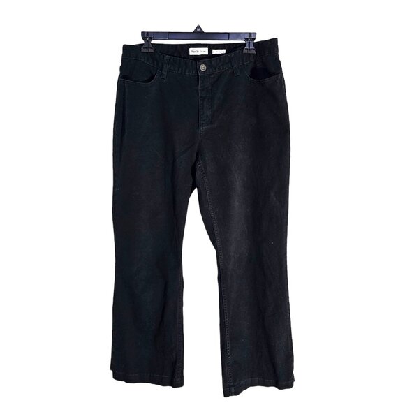 Northern Reflections Women's Ankle Jeans- Black - Size 12 - Picture 1 of 5